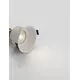Spot fix Nova Luce Punk, 1xGU10, D81 mm, alb, incastrat