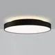 Plafoniera LED ACB Roma, 65W+9W, 2700-3000K, D600 mm, negru, switch, dimabil Triac