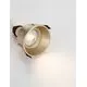 Spot fix Nova Luce Punk, 1xGU10, D81 mm, auriu, incastrat