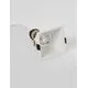 Spot fix Nova Luce Spezia, 1xGU10, 75x75 mm, alb, incastrat
