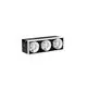 Spot reglabil LED Nova Luce Oblio, 84W, 3000K, 41.37x14 cm, unghi 40°, alb, incastrat