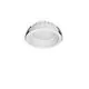 Spot fix LED Nova Luce Urby, 9W, 3000K, D129 mm, alb, incastrat