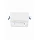 Spot fix Nova Luce Brook, 1xGU10, 96x96 mm, alb, incastrat