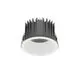 Spot fix LED Nova Luce Lox, 25W, 3000K, D103 mm, alb, incastrat, IP54