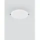 Spot fix LED Nova Luce Hermit, 24W, 3000K, D222 mm, alb, incastrat