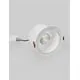 Spot mobil LED Nova Luce Vulcan, 40W, 3000K, D150 mm, alb, incastrat