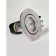 Spot mobil Nova Luce Doherty, 1xGU10, D92.5 mm, nichel, incastrat, IP44