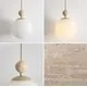 Pendul LED Maytoni Tavo, 1xE27, alb, bej