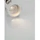 Spot mobil Nova Luce Varo, 1xGU10, D75 mm, alb, incastrat