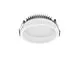 Spot fix LED Nova Luce Fati Micropristamic, 23W, 4000K, D176 mm, alb, incastrat