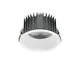 Spot fix LED Nova Luce Lox, 35W, 3000K, D132 mm, alb, incastrat, IP54