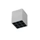 Spot fix LED Nova Luce Largo, 10W, 3000K, 68x68 mm, H80 mm, nichel
