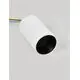 Spot fix LED Nova Luce Datum, 5W, 3000K, D40 mm, H70 mm, alb
