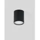 Spot fix LED Nova Luce Roller, 5W, 3000K, D42 mm, negru, dimabil Triac