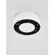 Plafoniera LED Nova Luce Emira, 15W, 3000K, D119 mm, alb, dimabil Triac