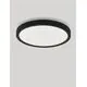 Plafoniera LED Nova Luce Cerium, 18W, 2700/3000/3500/4000/6500K, D215 mm, negru, switch