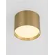 Spot fix LED Nova Luce Ziaza, 17W, 3000K, D120 mm, auriu