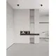 Spot fix LED Nova Luce Nano, 13W, 3000K, D85 mm, negru
