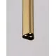 Spot fix LED Nova Luce Etho, 6W, 3000K, H300 mm, auriu