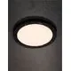Plafoniera LED Nova Luce Cerium, 24W, 2700/3000/3500/4000/6500K, D307 mm, negru, switch, IP54
