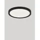 Plafoniera LED Nova Luce Cerium, 20W, 2700/3000/3500/4000/6500K, D293 mm, negru, switch, dimabil Triac
