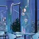 Pendul LED Maytoni Misterio, 15W, 2700K, negru, dimabil