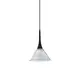 Pendul LED Ideal Lux Cocktail, 7W, 3000K, Hmax 251 cm, negru