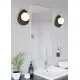 Aplica / plafoniera LED Eglo Castrovido, 4.2W, 2700K, 470 lumeni, 155x35x215, alb, negru, dimabil, IP44