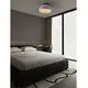 Plafoniera Nova Luce Davo, 1xE27 max. 12W, D500 mm, gri
