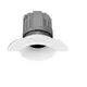 Spot Nova Luce One S Trimless Fixed, cu filtru IP4, fascicul 40°, 3000K, alb, negru