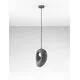 Pendul Nova Luce Tempus, 1xG9 max. 5W, 20x30 cm, Hmax 250 cm, gri