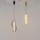 Pendul LED Maytoni Shadows, 20W, 3000K, 1400 lumeni, Hmax 3520 mm, alama