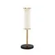 Veioza LED Nova Luce Nolia, 12W, 3000K, 673 lumeni, H490 mm, auriu, alama, negru