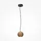 Pendul Maytoni Basic Texture 1xGU10 max 50W, D120, Hmax 3136 mm, maro, negru