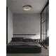 Plafoniera LED Nova Luce Arbor, 27W, 3000K, 810 lumeni, D440 mm, negru, dimabil Triac