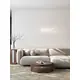 Aplica LED Nova Luce Alyssa, 23W, 3000K, 1377 lumeni, L600 mm, alb