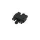 Element de conectare liniar sina slim magnetica Shallow Nova Luce, negru