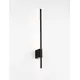Aplica LED Nova Luce Tien, 10W, 3000K, 342 lumeni, L600 mm, negru, IP20