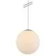 Pendul AZzardo White ball, 1xE27, alb