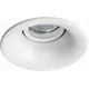Spot mobil incastrat AZzardo Remi, 1xGU10, alb, rotund, IP20
