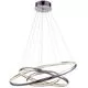 Pendul cristal LED AZzardo Brighton, 55W, crom