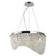 Pendul cristal AZzardo Carmen, 6xG9, crom-transparent