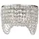 Aplica cristal AZzardo Carmen, 2xG9, crom-transparent