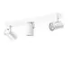 Plafoniera tip spot mobil aplicat AZzardo Exo, 3xGU10, alb, rotund, IP20
