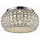 Plafoniera cristal AZzardo Sophia, 6xE14, crom-transparent
