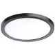 Plafoniera incastrata LED AZzardo Slim 15, 12W, 4000K, rotund, negru, IP44