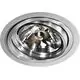 Spot mobil incastrat AZzardo Stan, 1xGU10 tip ES111, aluminiu, rotund, IP20