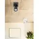 Spot mobil aplicat AZzardo Exo, 1xGU10, negru, rotund, IP20