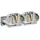 Aplica AZzardo Rubic, 2xG9, crom-transparent