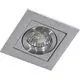 Spot mobil incastrat AZzardo Paco 1, 1xGU10, aluminiu, patrat, IP20